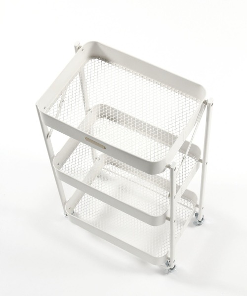 niko and（ニコアンド）の「オリジナル折り畳み3段ワゴン