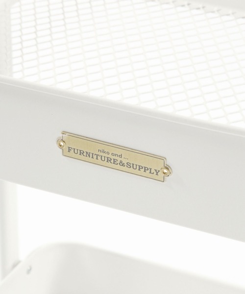 niko and（ニコアンド）の「オリジナル折り畳み3段ワゴン