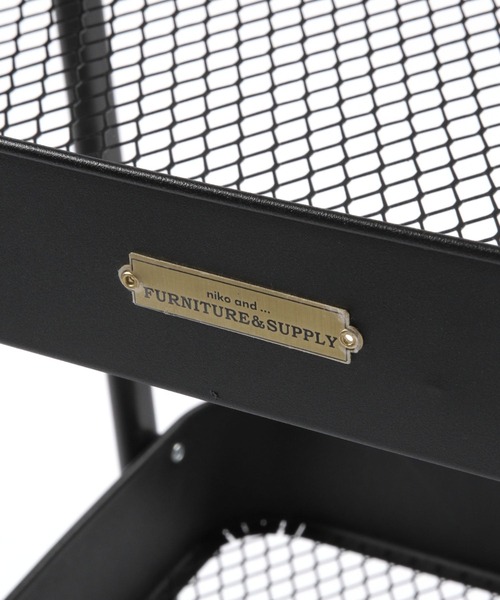 niko and（ニコアンド）の「オリジナル折り畳み3段ワゴン