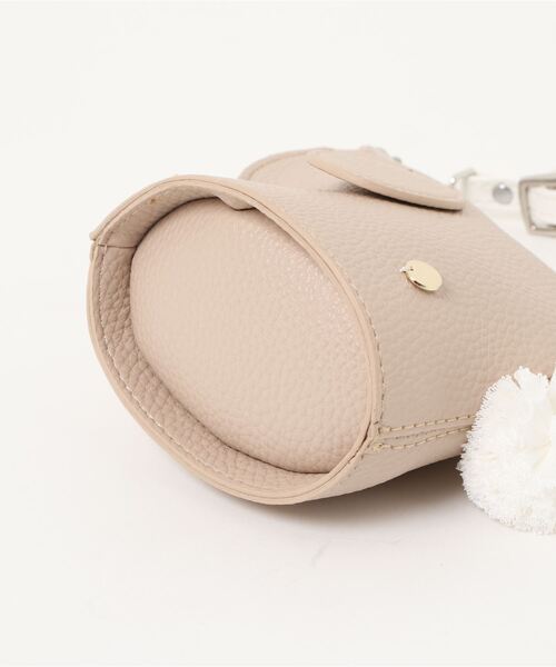 petit main（プティマイン）の「ラビットポシェット（ショルダーバッグ・キッズ・アイボリー/ライトベージュ・FREE）」の3枚目の写真