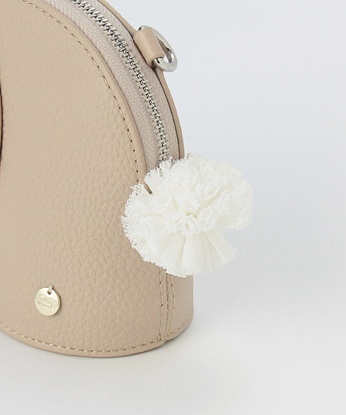 petit main（プティマイン）の「ラビットポシェット（ショルダーバッグ・キッズ・アイボリー/ライトベージュ・FREE）」の14枚目の写真