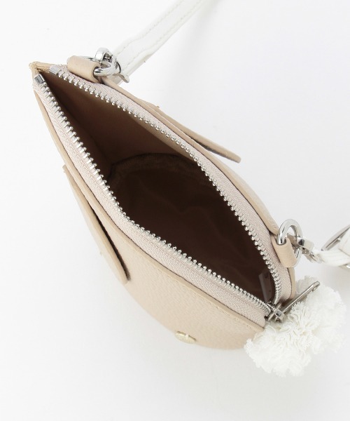 petit main（プティマイン）の「ラビットポシェット（ショルダーバッグ・キッズ・アイボリー/ライトベージュ・FREE）」の7枚目の写真