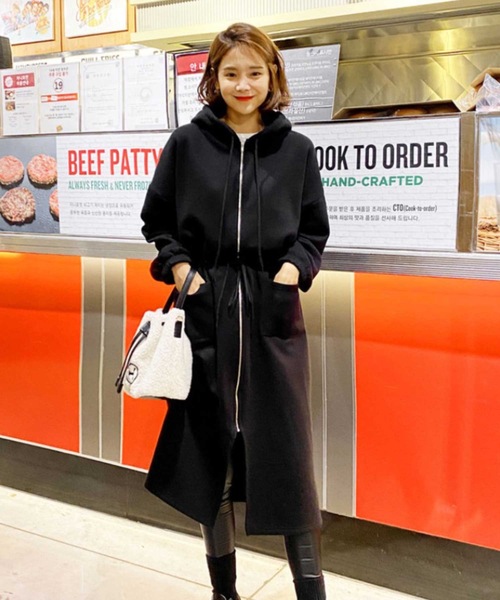 裏毛ロングパーカー パーカー Flexin フレキシン のファッション通販 Zozotown