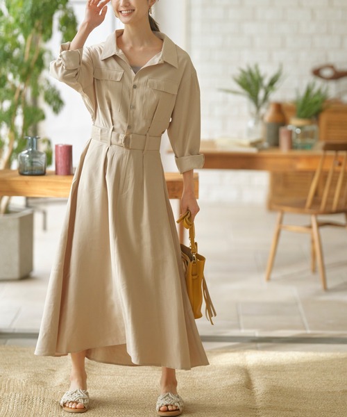 YU'NOW（ユナウ）の「ヒンヤリ冷感！【制菌】ブラ紐隠しのインナーワンピース（インナーウェア/肌着・レディース・オフホワイト/ベージュ/ブラック/チャコールグレー/ピンク/ブラウン・LARGE/X-LARGE/MEDIUM）」の18枚目の写真