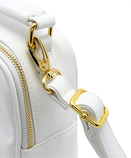 WEGO（ウィゴー）の「WEGO/スクエアショルダーバッグ（ショルダーバッグ・レディース・ホワイト/ブラック/ピンク・FREE）」の12枚目の写真