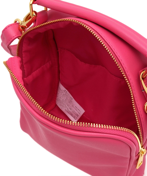 WEGO（ウィゴー）の「WEGO/スクエアショルダーバッグ（ショルダーバッグ・レディース・ホワイト/ブラック/ピンク・FREE）」の6枚目の写真