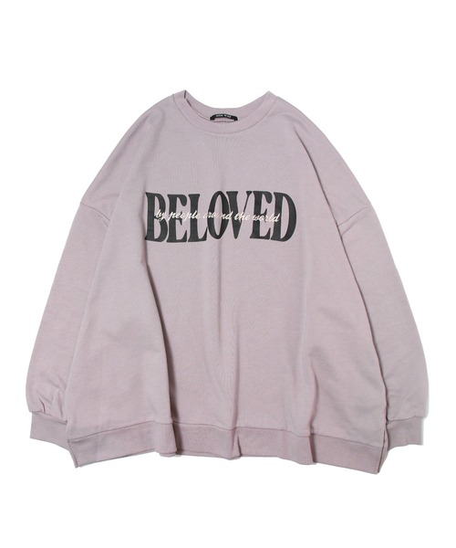 one way（ワンウェイ）の「BELOVEDロゴトレーナー（スウェット・レディース・ライトブルー/ブラック/ライトグリーン/アイボリー/ライトピンク・FREE）」の10枚目の写真