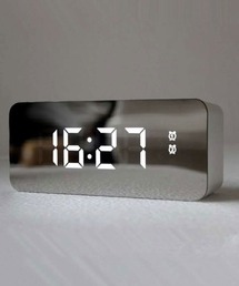 Port | メタル LED デジタル 置時計(置時計)