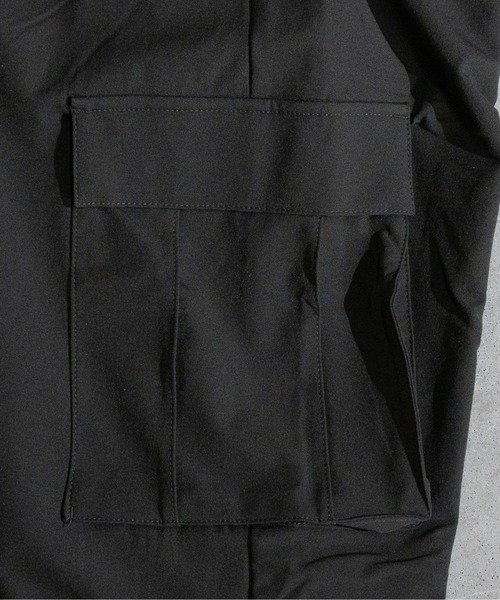 JOHN'S CLOSET(ジョンズクローゼット)の「【i】ナイロンストレッチイージーカーゴパンツ(カーゴパンツ・メンズ・ブラック/カーキ・MEDIUM/LARGE/X-LARGE)」の12枚目の写真