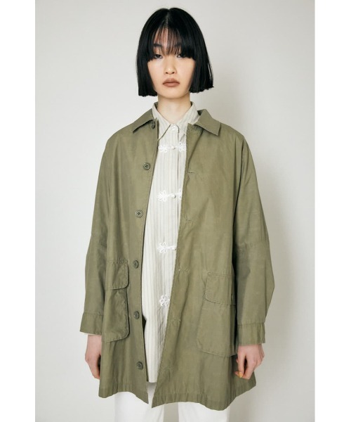 MOUSSY（マウジー）の「BACK TUCK UTILITY ジャケット（ミリタリー