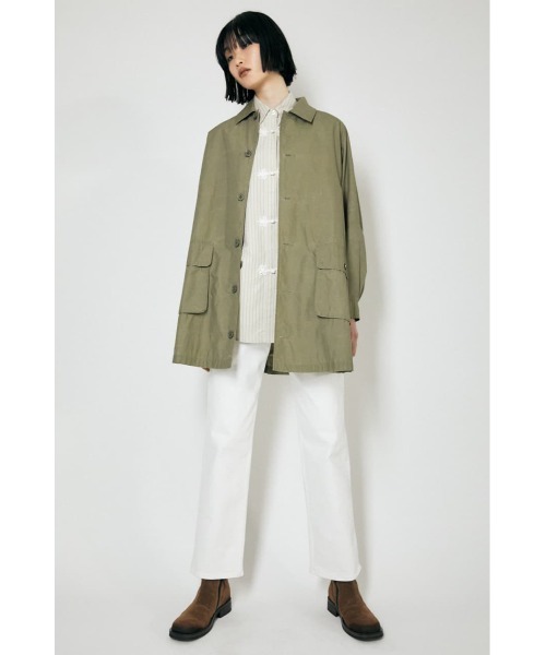 MOUSSY（マウジー）の「BACK TUCK UTILITY ジャケット（ミリタリー