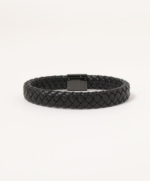 TOMMY HILFIGER（トミーヒルフィガー）の「【TOMMY HILFIGER】トミーヒルフィガー ROUND BRAIDED BRACELET ブレスレット（ブレスレット・メンズ・ブラック/ダークグリーン・FREE）」の3枚目の写真