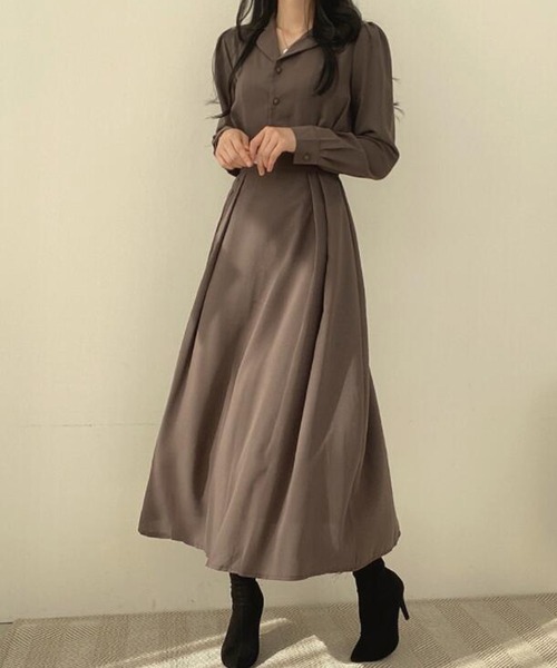 セール 襟付きロングワンピース ワンピース Laffmo ラフモ のファッション通販 Zozotown セール 襟付きロングワンピース ワンピース Laffmo ラフモ のファッション通販 Zozotown