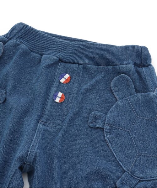 BIT'Z（ビッツ）の「うみがめポケットバルーンパンツ 5分丈（その他パンツ・キッズ・ブルー/サックスブルー・100/110/80/120/90/95）」の5枚目の写真