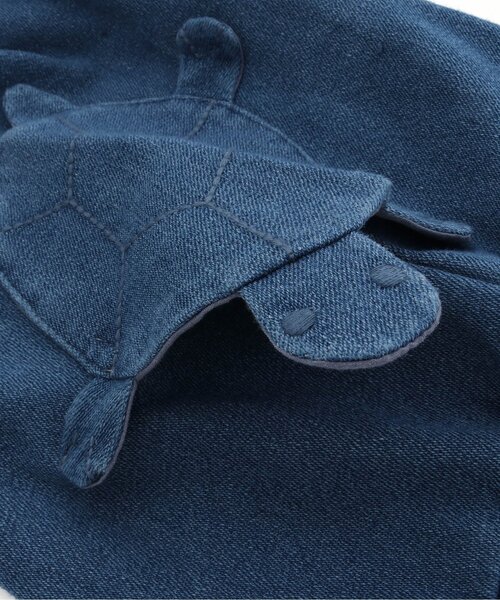 BIT'Z（ビッツ）の「うみがめポケットバルーンパンツ 5分丈（その他パンツ・キッズ・ブルー/サックスブルー・100/110/80/120/90/95）」の9枚目の写真