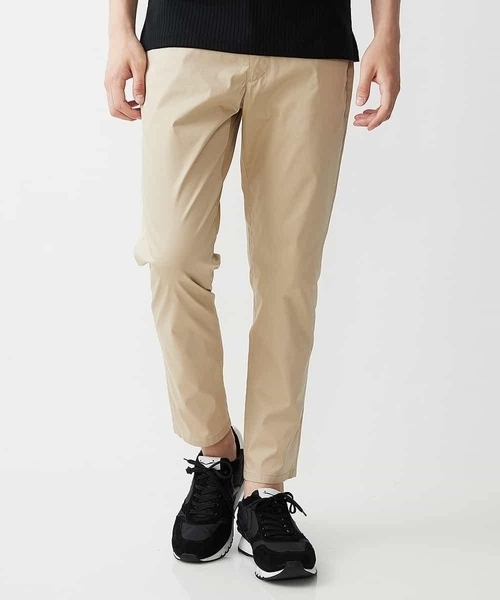 MICHEL KLEIN HOMME (ミッシェルクランオム)の「ベーシッククロップドパンツ(チノパンツ・メンズ・ブルー/ライトグレー/ベージュ・MEDIUM/LARGE/46/48)」の1枚目の写真