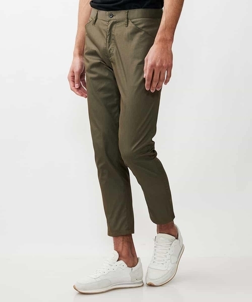 MICHEL KLEIN HOMME (ミッシェルクランオム)の「ベーシッククロップドパンツ(チノパンツ・メンズ・ブルー/ライトグレー/ベージュ・MEDIUM/LARGE/46/48)」の19枚目の写真