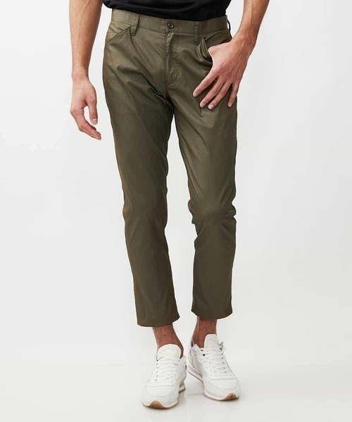 MICHEL KLEIN HOMME (ミッシェルクランオム)の「ベーシッククロップドパンツ(チノパンツ・メンズ・ブルー/ライトグレー/ベージュ・MEDIUM/LARGE/46/48)」の20枚目の写真