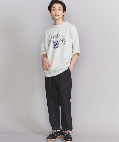 BEAUTY&YOUTH UNITED ARROWS(ビューティーアンドユースユナイテッドアローズ)の「【WEB限定】アニマルレタード ライト スウェット ハーフスリーブ(Tシャツ/カットソー・メンズ・ライトグレー/オフホワイト・S/M/L)」の7枚目の写真