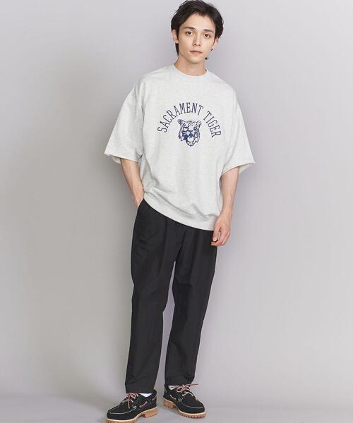 BEAUTY&YOUTH UNITED ARROWS(ビューティーアンドユースユナイテッドアローズ)の「【WEB限定】アニマルレタード ライト スウェット ハーフスリーブ(Tシャツ/カットソー・メンズ・ライトグレー/オフホワイト・S/M/L)」の8枚目の写真