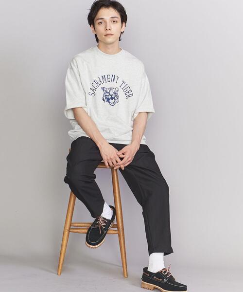 BEAUTY&YOUTH UNITED ARROWS(ビューティーアンドユースユナイテッドアローズ)の「【WEB限定】アニマルレタード ライト スウェット ハーフスリーブ(Tシャツ/カットソー・メンズ・ライトグレー/オフホワイト・S/M/L)」の10枚目の写真