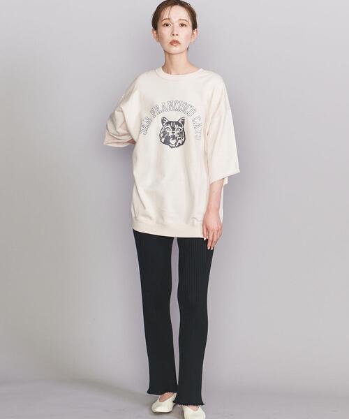 BEAUTY&YOUTH UNITED ARROWS(ビューティーアンドユースユナイテッドアローズ)の「【WEB限定】アニマルレタード ライト スウェット ハーフスリーブ(Tシャツ/カットソー・メンズ・ライトグレー/オフホワイト・S/M/L)」の11枚目の写真