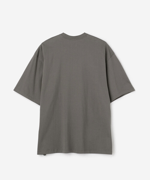 handvaerk（ハンドバーク）の「handvaerk | 60/2 クルーネックポケットTシャツ MEN（Tシャツ/カットソー・メンズ・ブラック/ライトブルー/ダークグリーン/グレー/ダークグレー/グレイッシュベージュ/ネイビー/ダークブラウン/ホワイト・LARGE/MEDIUM/SMALL）」の10枚目の写真