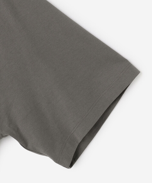 handvaerk（ハンドバーク）の「handvaerk | 60/2 クルーネックポケットTシャツ MEN（Tシャツ/カットソー・メンズ・ブラック/ライトブルー/ダークグリーン/グレー/ダークグレー/グレイッシュベージュ/ネイビー/ダークブラウン/ホワイト・LARGE/MEDIUM/SMALL）」の12枚目の写真