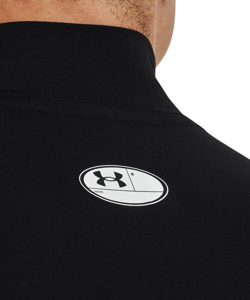 UNDER ARMOUR(アンダーアーマー)の「UAヒートギアアーマー コンプレッション ショートスリーブ モックネック シャツ(トレーニング/メンズ)(Tシャツ/カットソー・メンズ・ブルー/レッド/ダークネイビー/ダークグレー/ブラック/ホワイト・XL/S/XXL/M/L/3XL)」の9枚目の写真