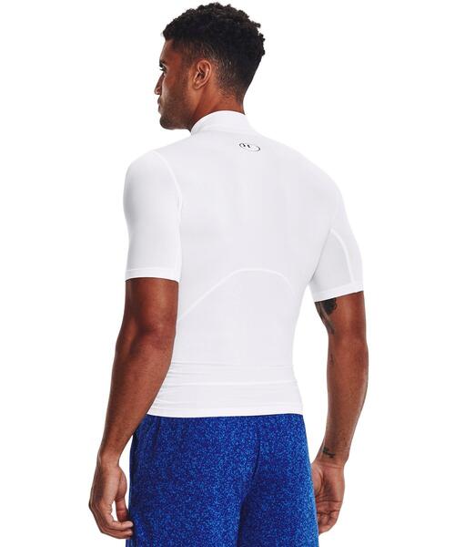 UNDER ARMOUR(アンダーアーマー)の「UAヒートギアアーマー コンプレッション ショートスリーブ モックネック シャツ(トレーニング/メンズ)(Tシャツ/カットソー・メンズ・ブルー/レッド/ダークネイビー/ダークグレー/ブラック/ホワイト・XL/S/XXL/M/L/3XL)」の11枚目の写真