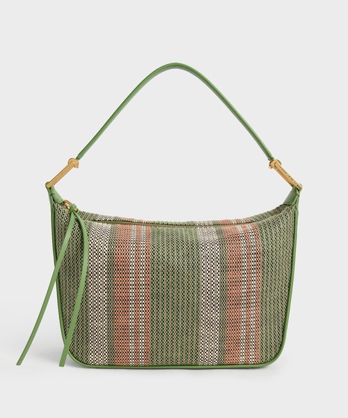 【セール】コア ラージホーボーバッグ / Koa Large Hobo Bag（ショルダーバッグ）｜CHARLES & KEITH（チャールズ