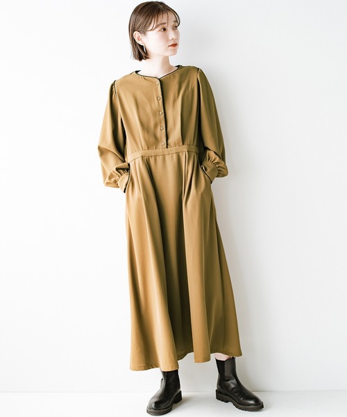 セール ブランド古着 長袖ワンピース ワンピース Haco ハコ のファッション通販 Zozoused