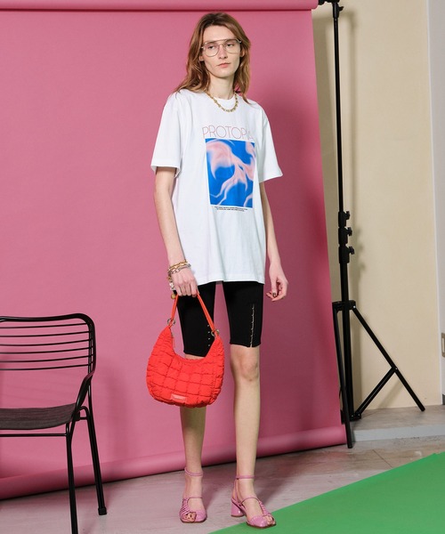 MAISON SPECIAL（メゾンスペシャル）の「ホックスリットサイクルパンツ【MAISON SPECIAL/メゾンスペシャル】（その他パンツ・レディース・ブラック/ホワイト/ターコイズブルー・FREE）」の5枚目の写真