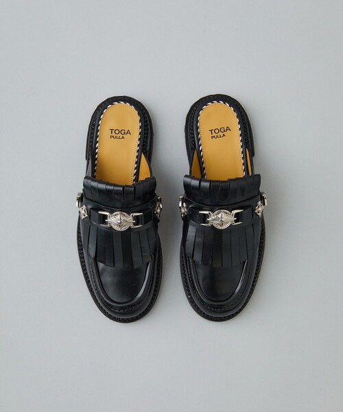 TOGA PULLA(トーガ プルラ)の「【TOGA PULLA/トーガプルラ】AJ1195(ローファー・レディース・ブラック・38/36/37)」の2枚目の写真