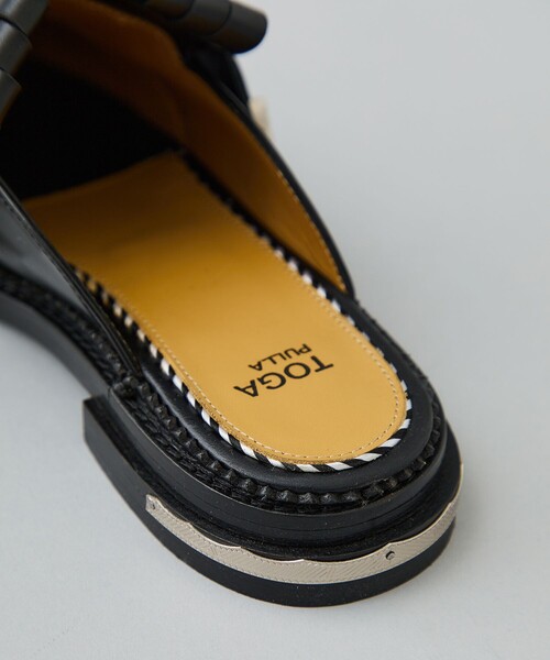TOGA PULLA(トーガ プルラ)の「【TOGA PULLA/トーガプルラ】AJ1195(ローファー・レディース・ブラック・38/36/37)」の9枚目の写真