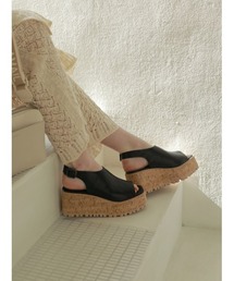 AMAIL | Milk corky sandal(サンダル)