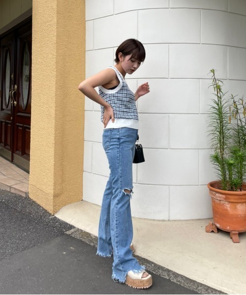 AMAIL（アマイル）の「Milk corky sandal（サンダル・レディース・ブラック/ベージュ・S/M/L）」の17枚目の写真