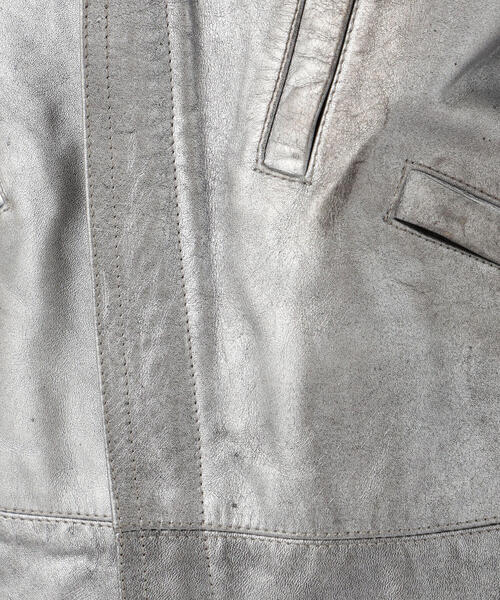 TOMORROWLAND （トゥモローランド）の「GOLDEN GOOSE DELUXE BRAND ライダースジャケット（ライダースジャケット・レディース・シルバー系その他・XS/XXS）」の6枚目の写真