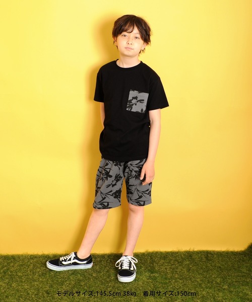 GLAZOS（グラソス）の「総柄ルームウェア（ルームウェア/パジャマ・キッズ・カーキ/チャコールグレー/グレー・160cm/130cm/150cm/140cm/170cm）」の17枚目の写真