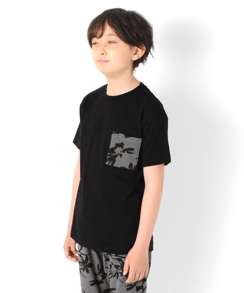 GLAZOS（グラソス）の「総柄ルームウェア（ルームウェア/パジャマ・キッズ・カーキ/チャコールグレー/グレー・160cm/130cm/150cm/140cm/170cm）」の4枚目の写真