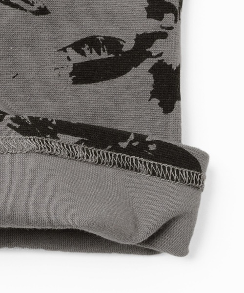 GLAZOS（グラソス）の「総柄ルームウェア（ルームウェア/パジャマ・キッズ・カーキ/チャコールグレー/グレー・160cm/130cm/150cm/140cm/170cm）」の9枚目の写真