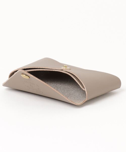 IL BISONTE(イルビゾンテ)の「IL BISONTE LEATHER card case イル ビゾンテ レザー 名刺入れ(名刺入れ・レディース・ブラウン/グリーン/グレー/ダークブラウン/ナチュラル/オレンジ/ダークブルー/ブラック/キャメル・FREE)」の10枚目の写真