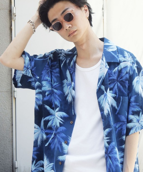 Lulu ＆ Arnie（るるあんどあーにー）の「KALAHEO / カラヘオ アロハシャツ オープンカラー 半袖シャツ（シャツ/ブラウス・メンズ・その他1/その他2/その他3・MEDIUM/LARGE/X-LARGE）」の3枚目の写真