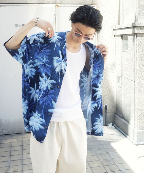 Lulu ＆ Arnie（るるあんどあーにー）の「KALAHEO / カラヘオ アロハシャツ オープンカラー 半袖シャツ（シャツ/ブラウス・メンズ・その他1/その他2/その他3・MEDIUM/LARGE/X-LARGE）」の21枚目の写真