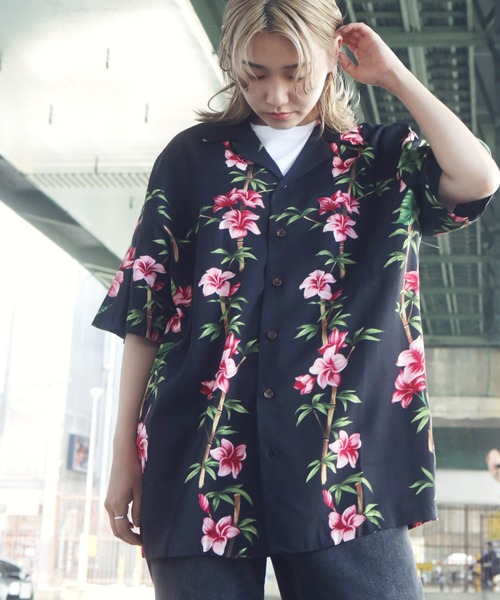Lulu ＆ Arnie（るるあんどあーにー）の「KALAHEO / カラヘオ アロハシャツ オープンカラー 半袖シャツ（シャツ/ブラウス・メンズ・その他1/その他2/その他3・MEDIUM/LARGE/X-LARGE）」の13枚目の写真