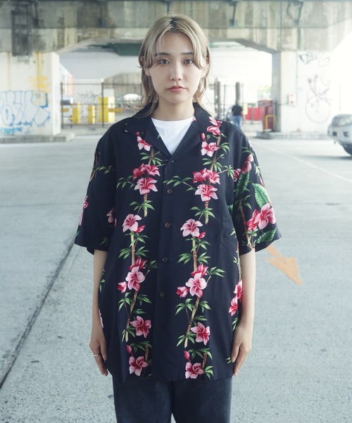 Lulu ＆ Arnie（るるあんどあーにー）の「KALAHEO / カラヘオ アロハシャツ オープンカラー 半袖シャツ（シャツ/ブラウス・メンズ・その他1/その他2/その他3・MEDIUM/LARGE/X-LARGE）」の5枚目の写真