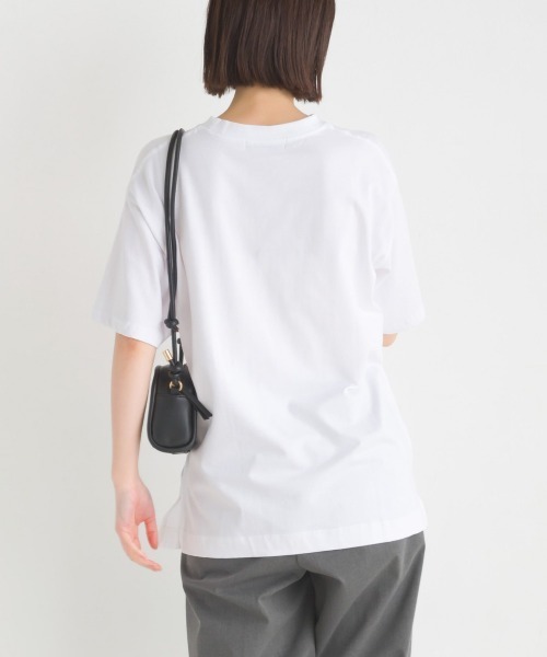 OMNES（オムネス）の「綿ベア天半袖プリントTシャツ（Tシャツ/カットソー・レディース・ベージュ/ホワイト系その他/ブルー系その他/ホワイト系その他2/ホワイト系その他3/チャコール・LARGE/MEDIUM）」の10枚目の写真