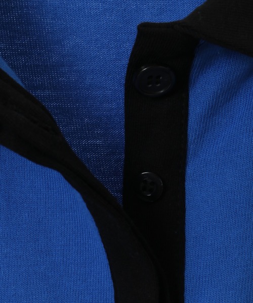 Candy Stripper（キャンディストリッパー）の「GOOF-OFF CANDY POLO ワンピース（ポロシャツ・レディース・ブラック/ブルー/グリーン・2）」の9枚目の写真