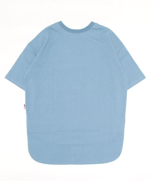 CIAOPANIC TYPY(チャオパニックティピー)の「USAコットンアソートロゴプリントTee(Tシャツ/カットソー・レディース・オレンジ/ピンク/サックスブルー/ブラック/ホワイト・ONE SIZE)」の13枚目の写真
