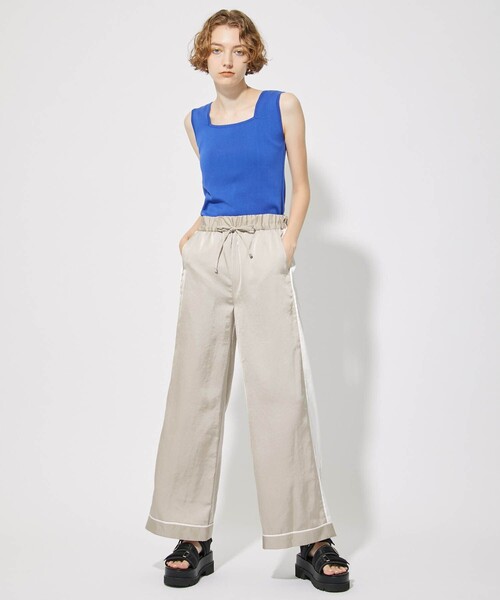 CITY TOKYO（シティトウキョウ）の「アーチカットニットトップス（ニット/セーター・レディース・ブラック/ブルー/マスタード・FREE）」の15枚目の写真